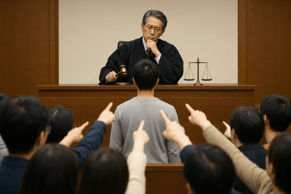裁く