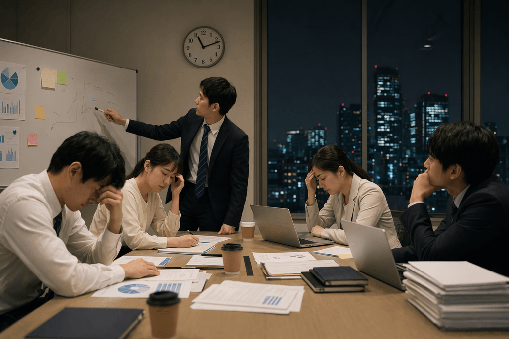 長引く