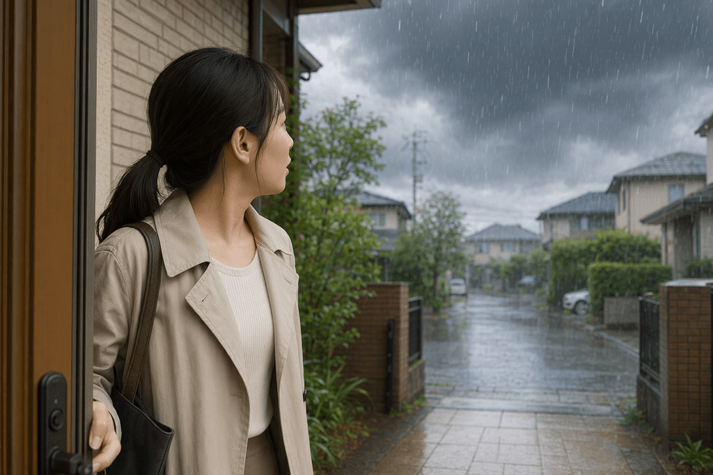 降り出す