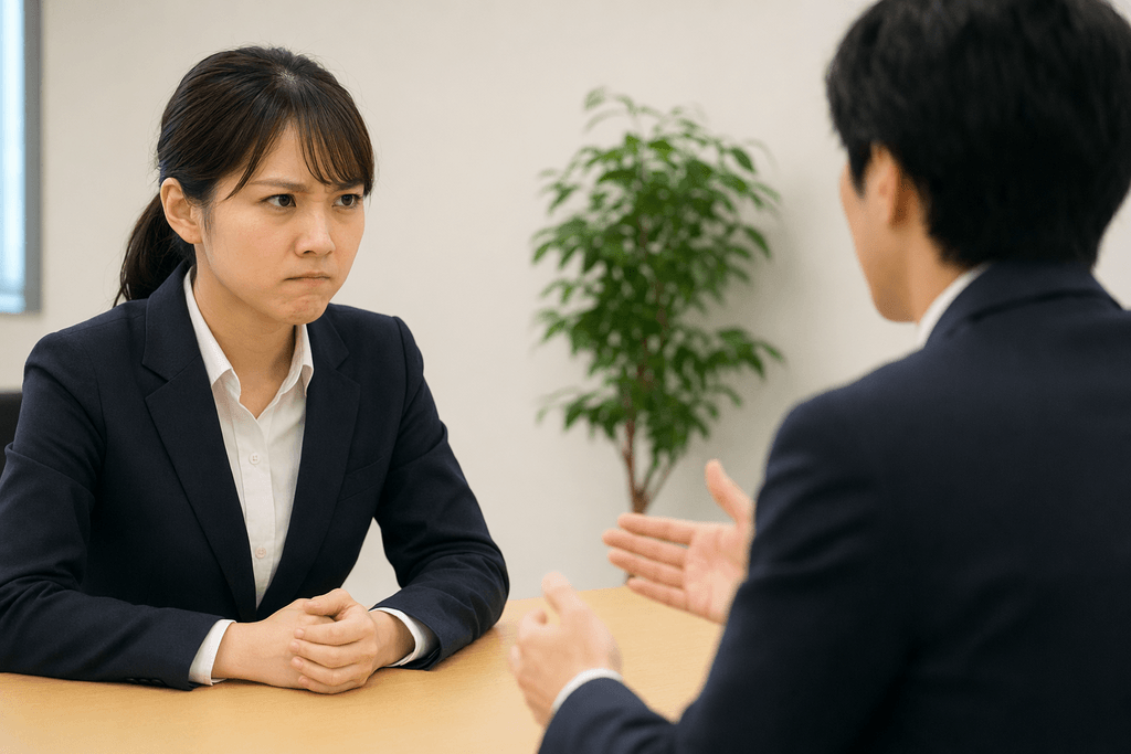 こらえる