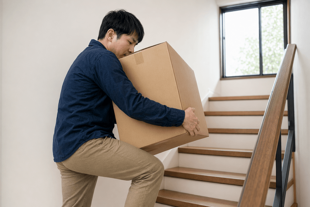 抱える