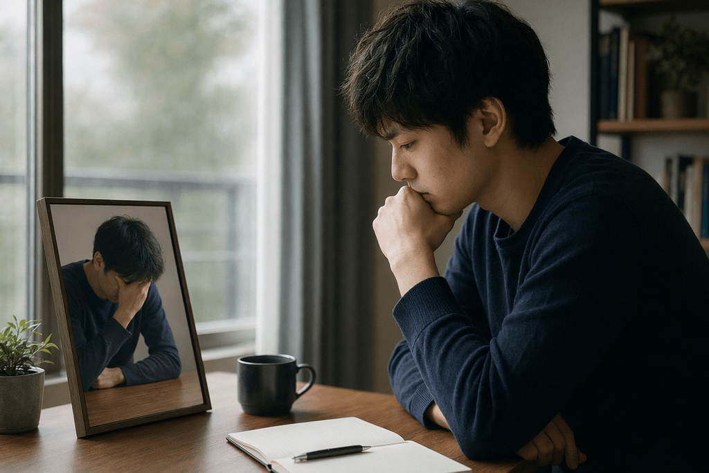 省みる