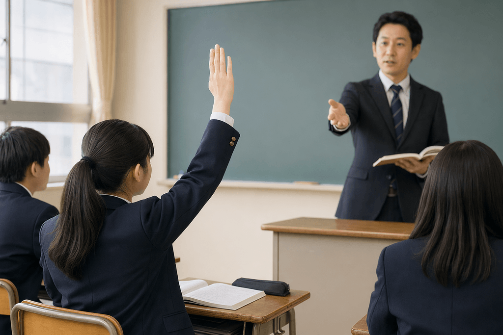問い