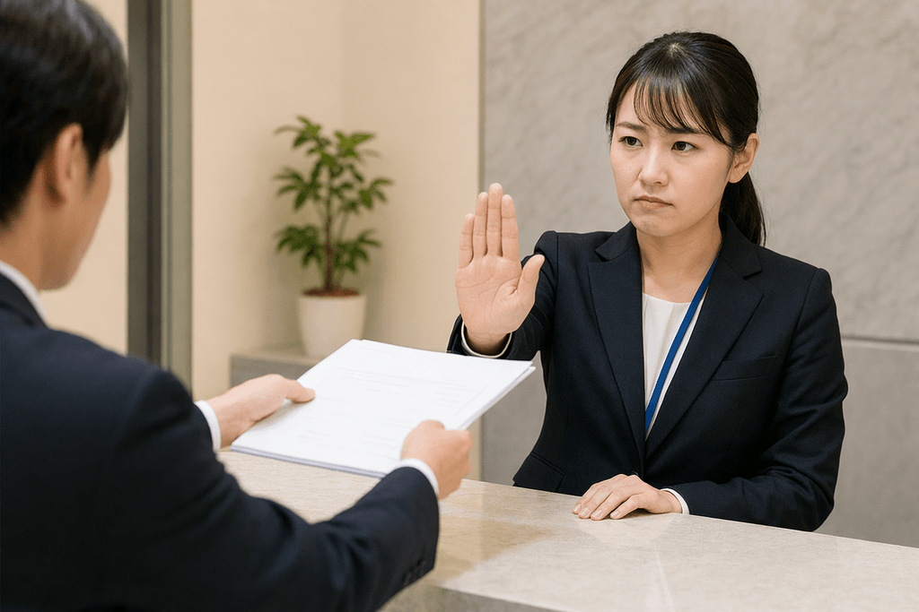 受け付ける
