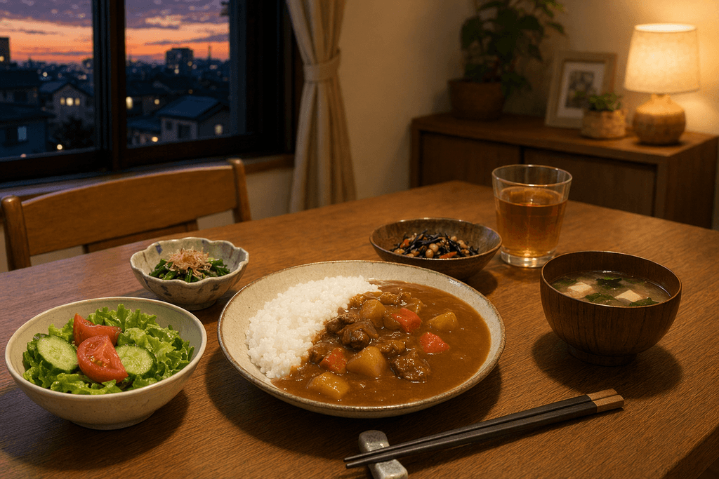 夕飯