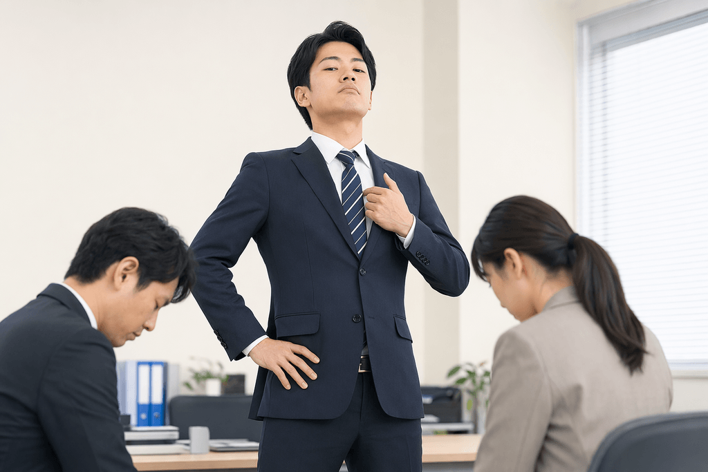 威張る