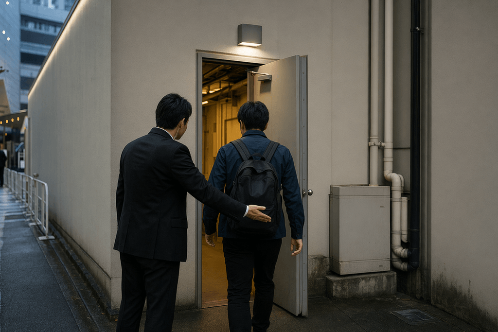 裏口