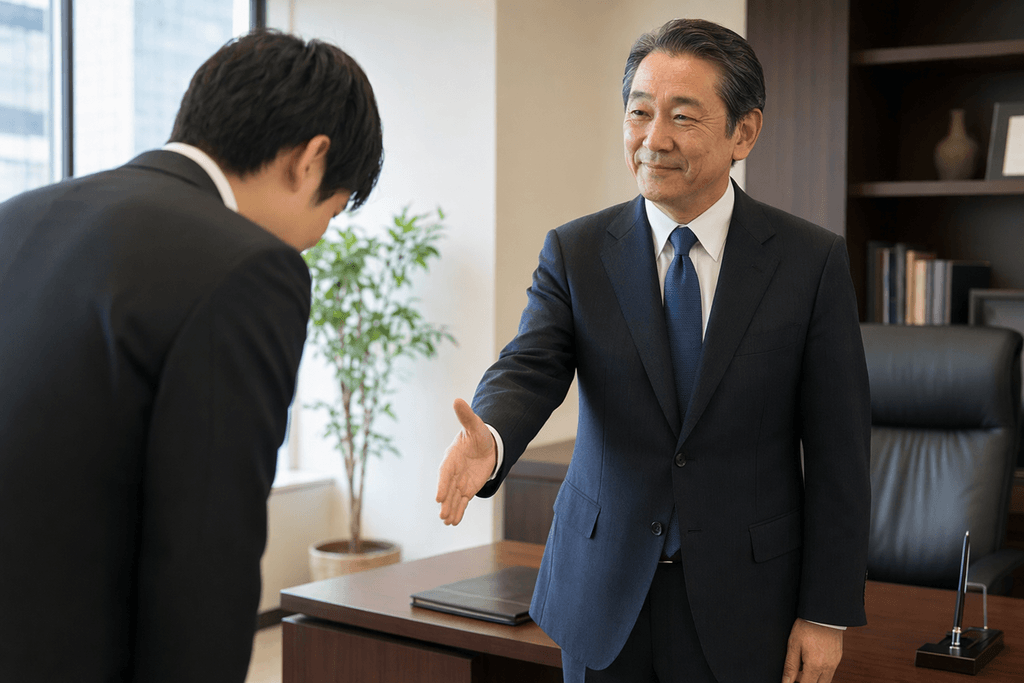お目にかかる