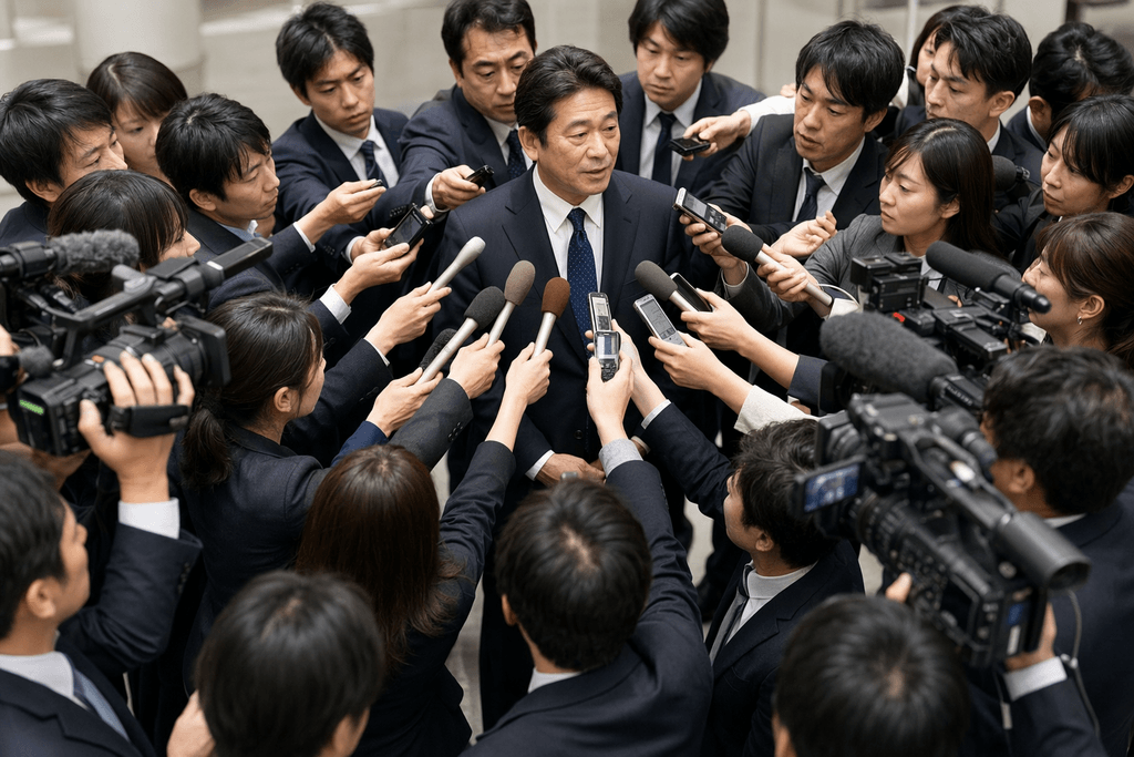 群がる