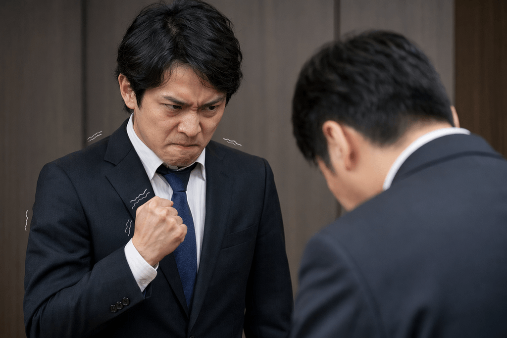 震わせる