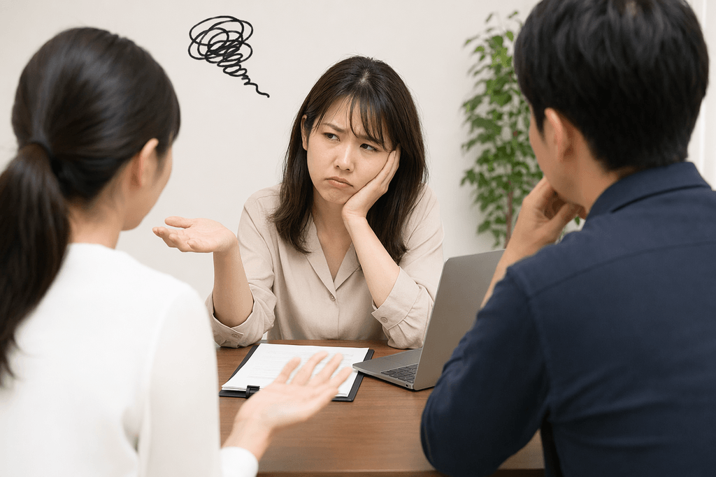 煩わしい