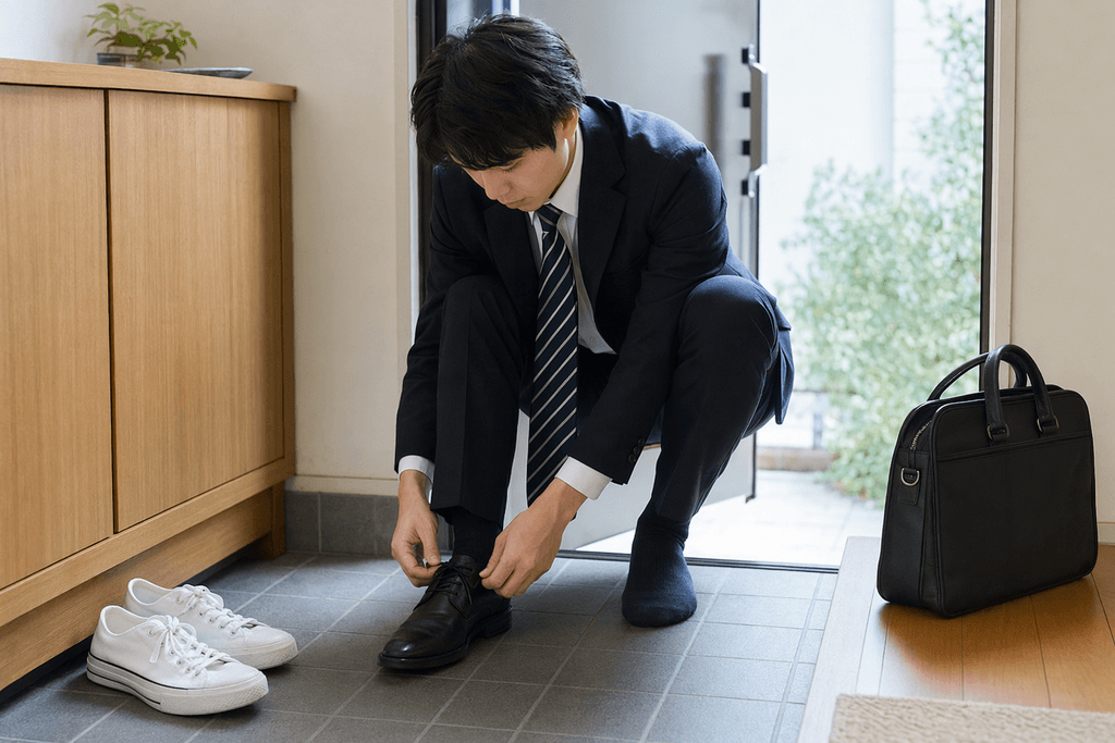履く