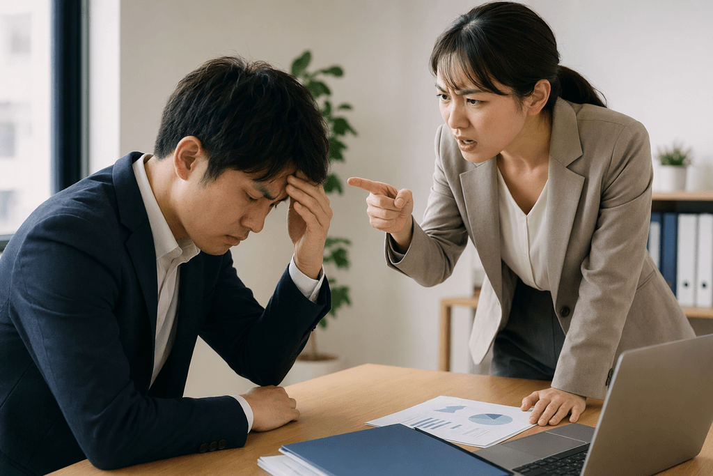 責める