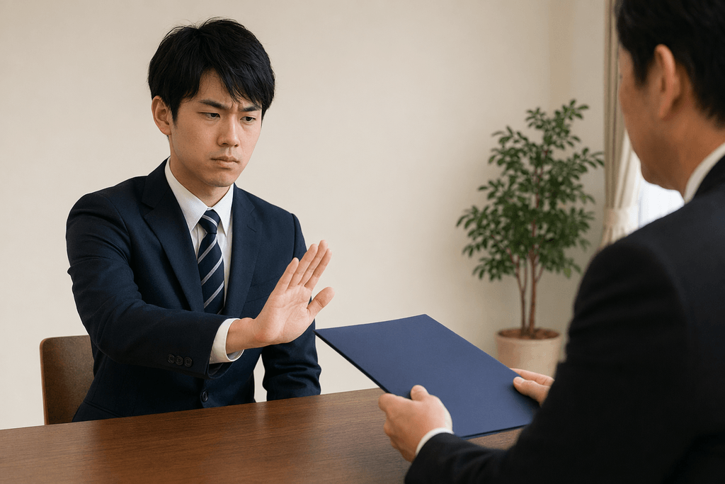 辞退