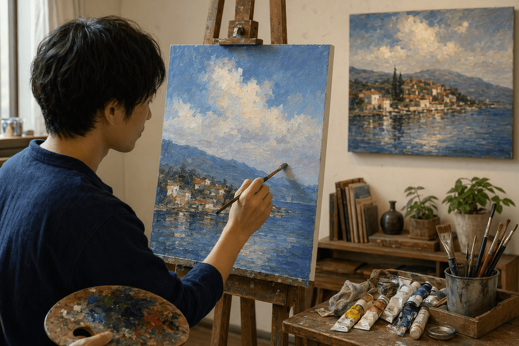 油絵
