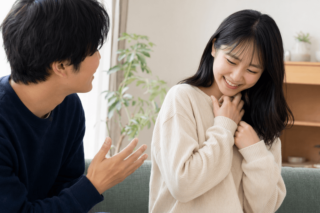 くすぐったい