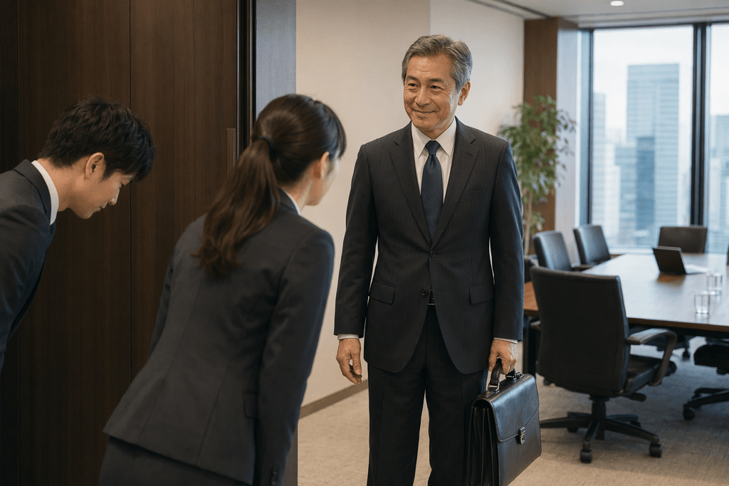 お出でになる