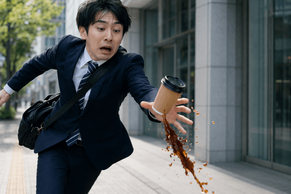 こぼれる
