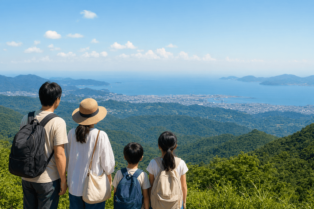 遠く