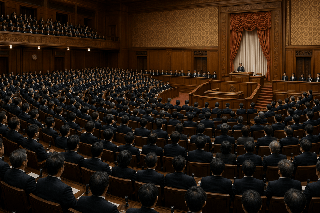 満場