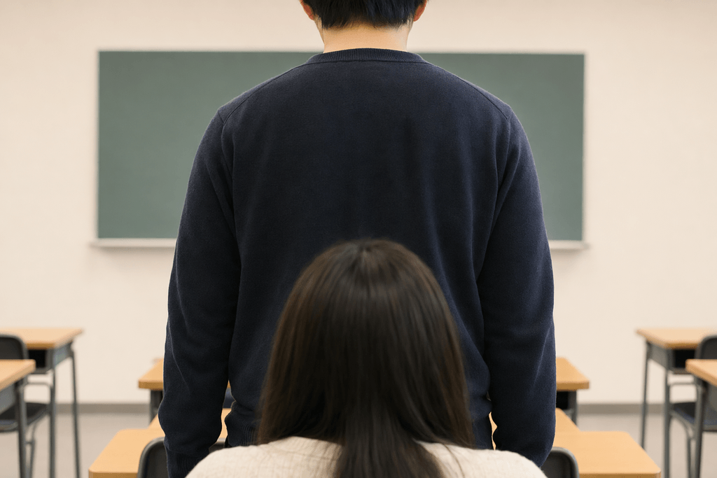 真ん前