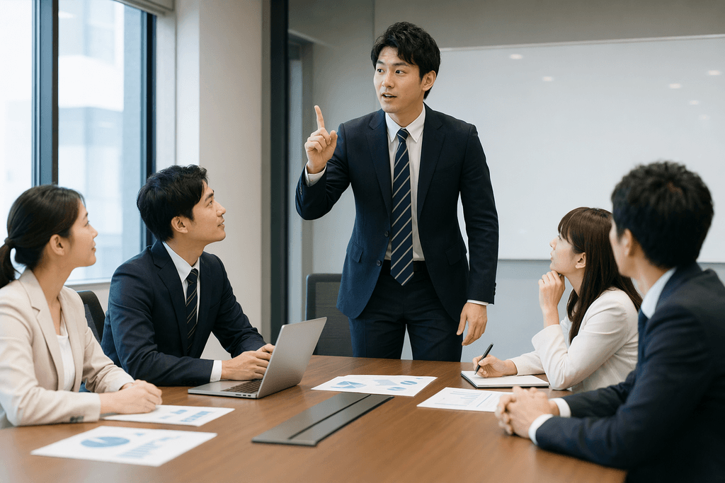 立ち上がる