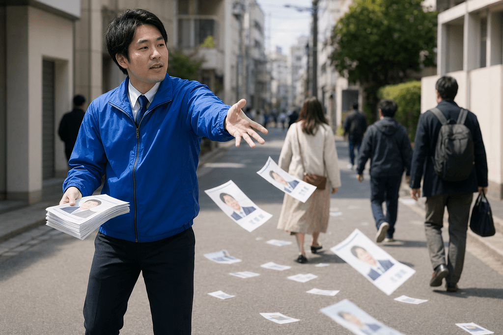 ばらまく