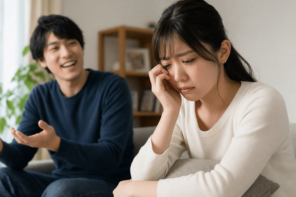 傷付く