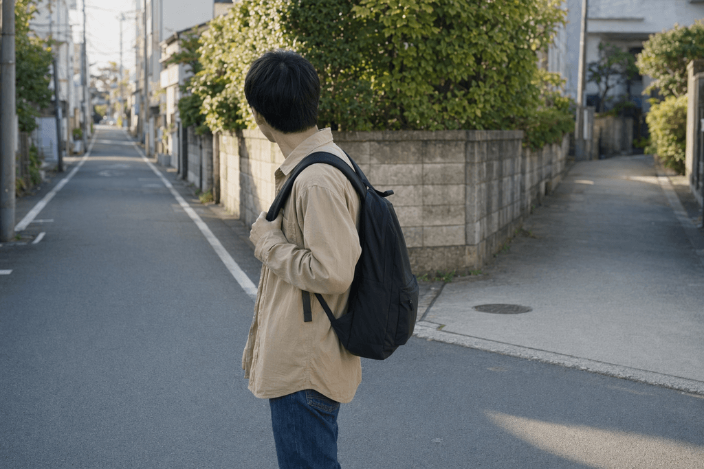 引き返す