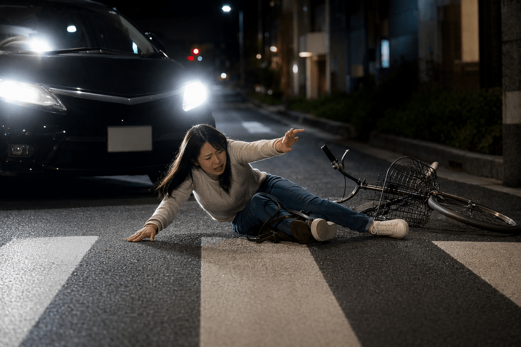 遭う