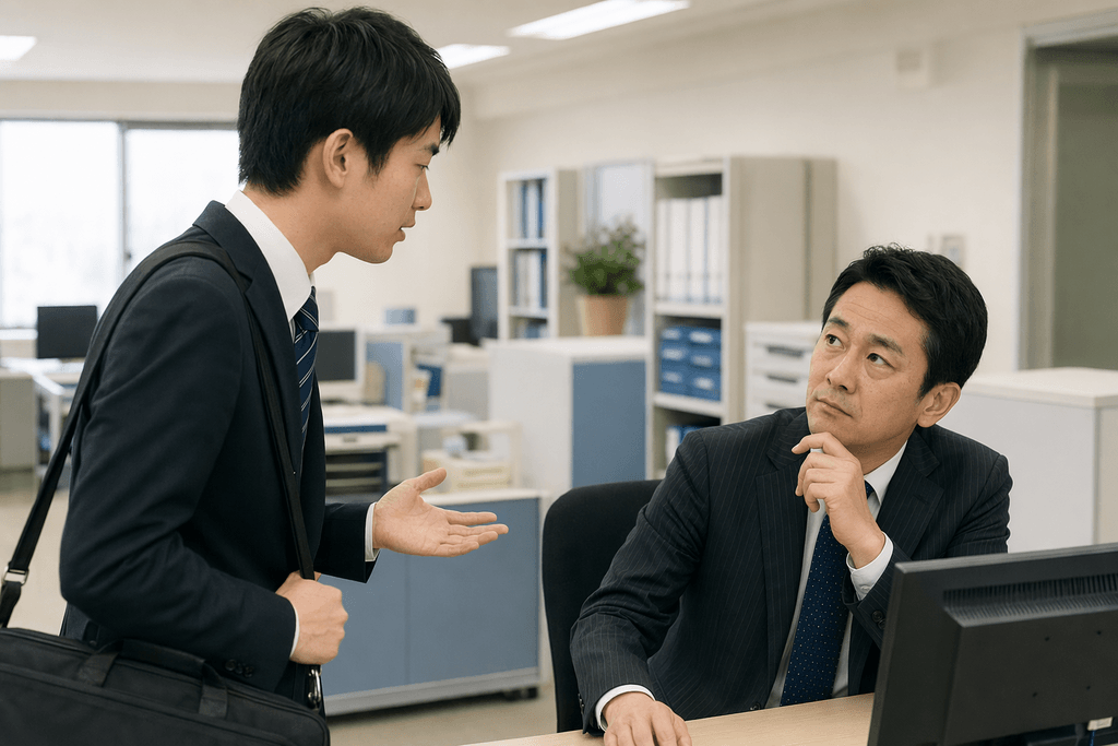 言付ける