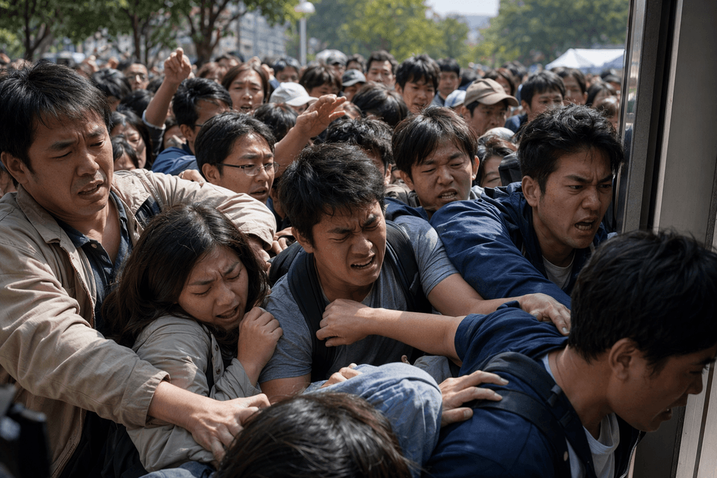 crowd