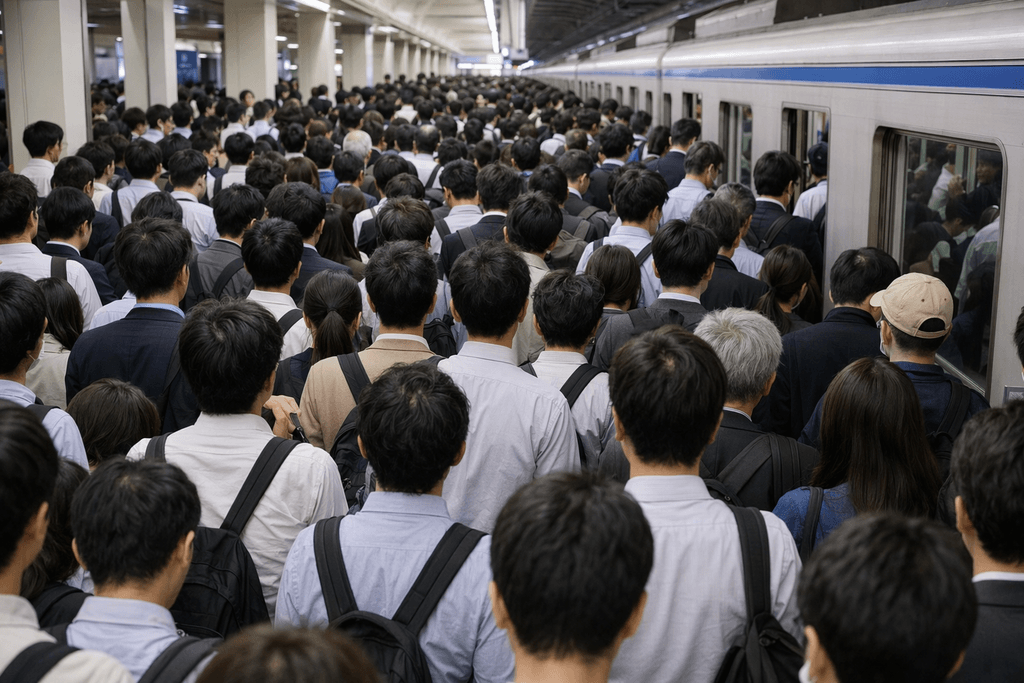 crowded