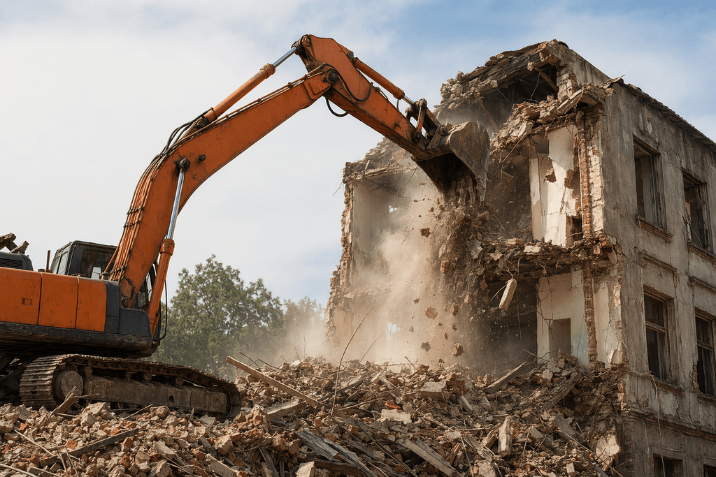 demolish