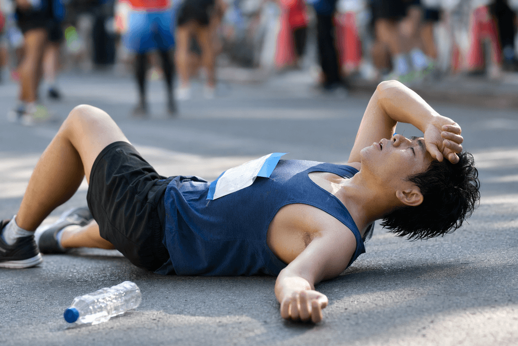 exhausted