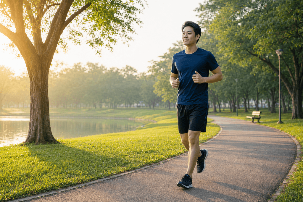 jogging