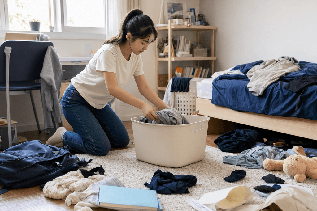 clean up