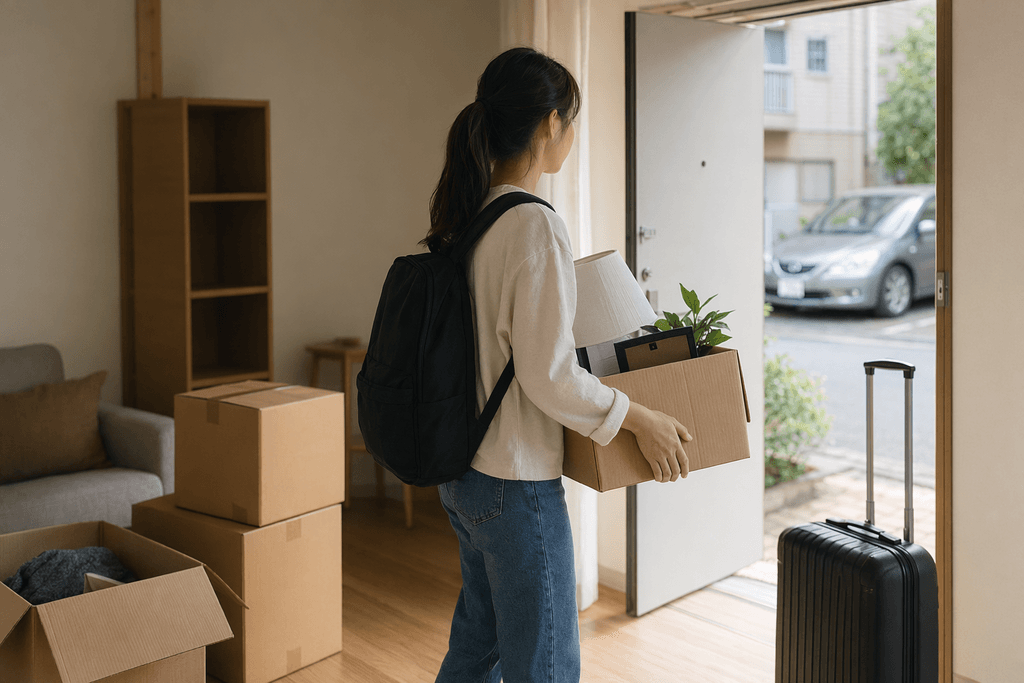 move out