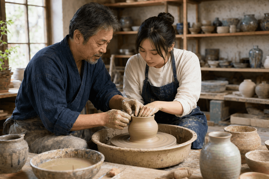 pottery