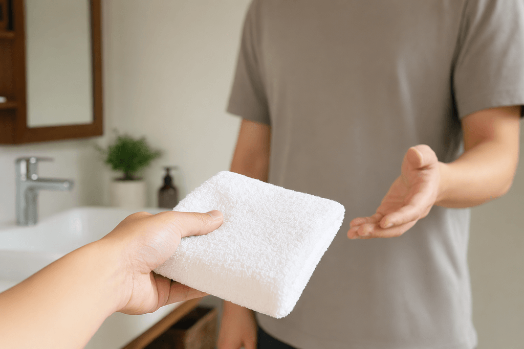 towel