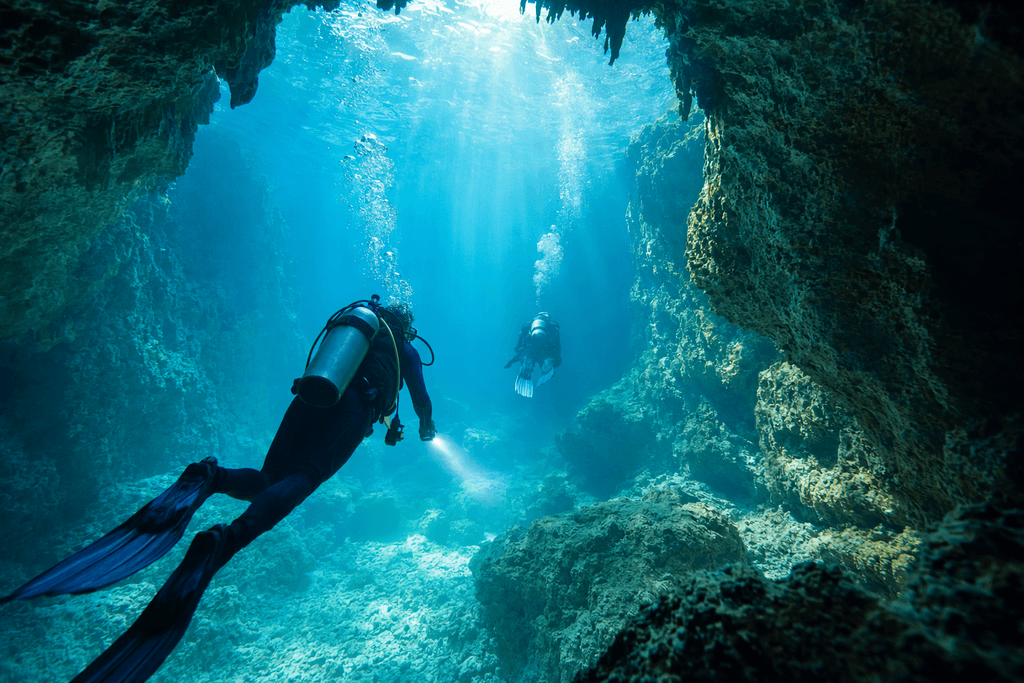 underwater