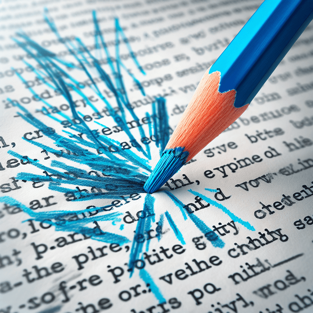 blue-pencil