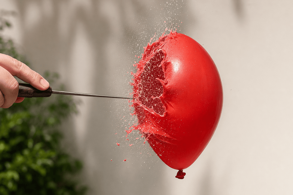 burst