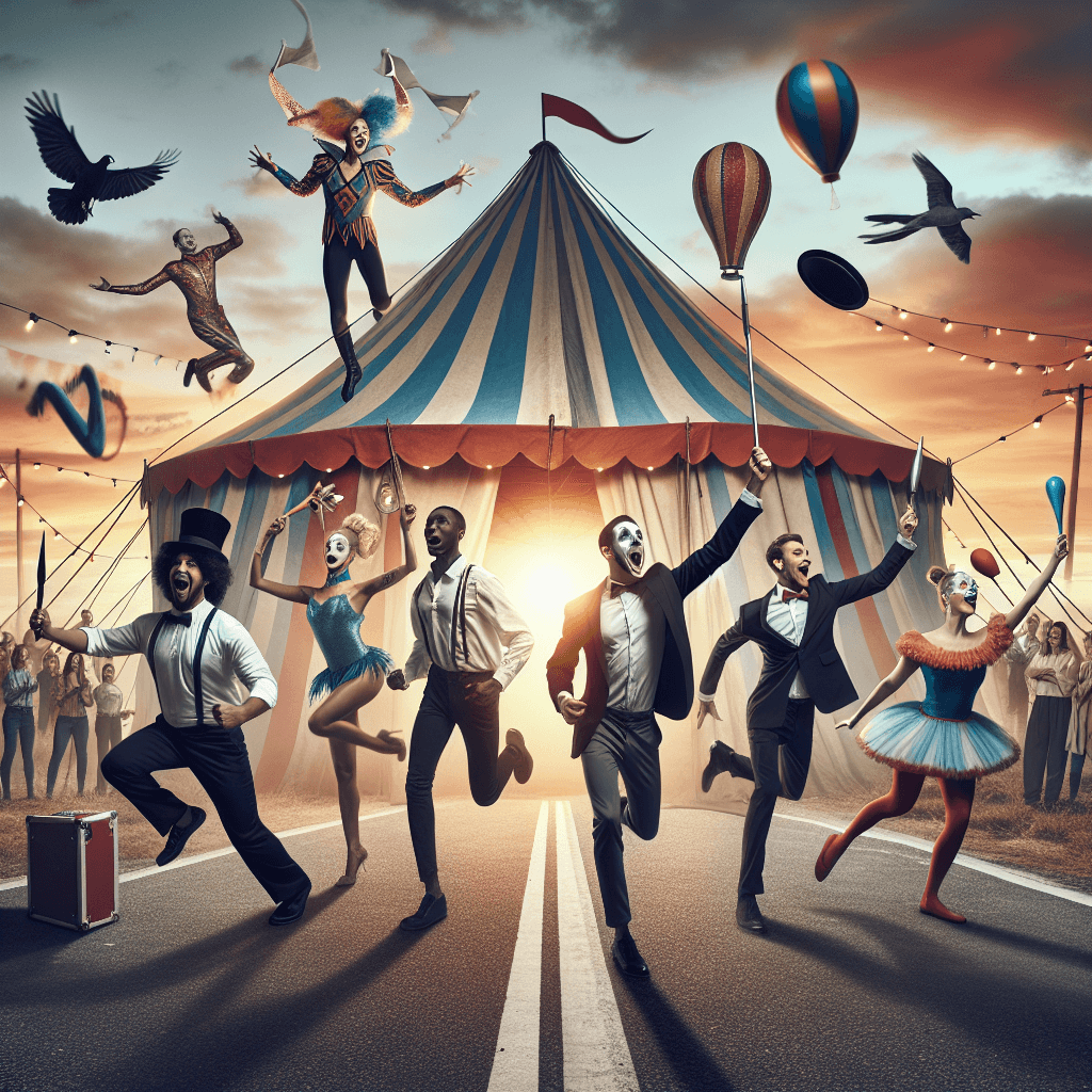 get the show on the road