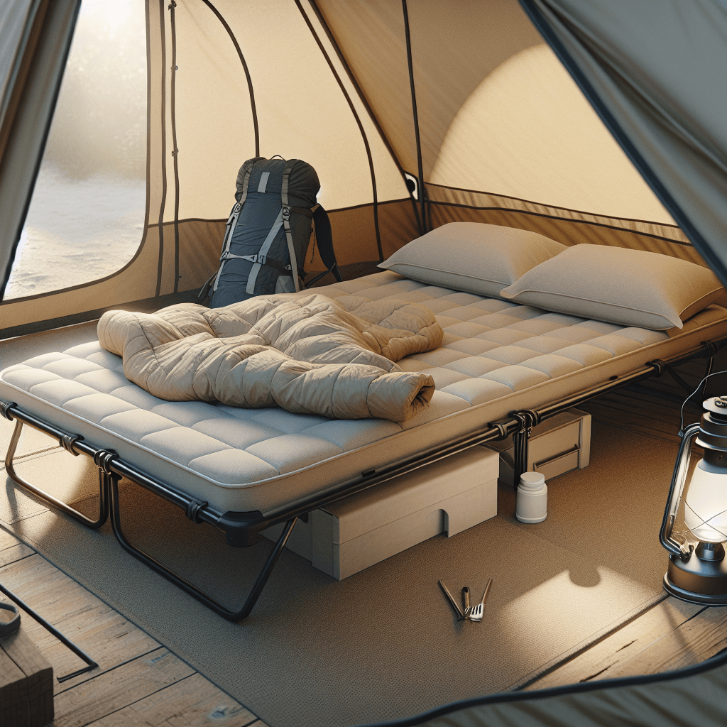 camp bed