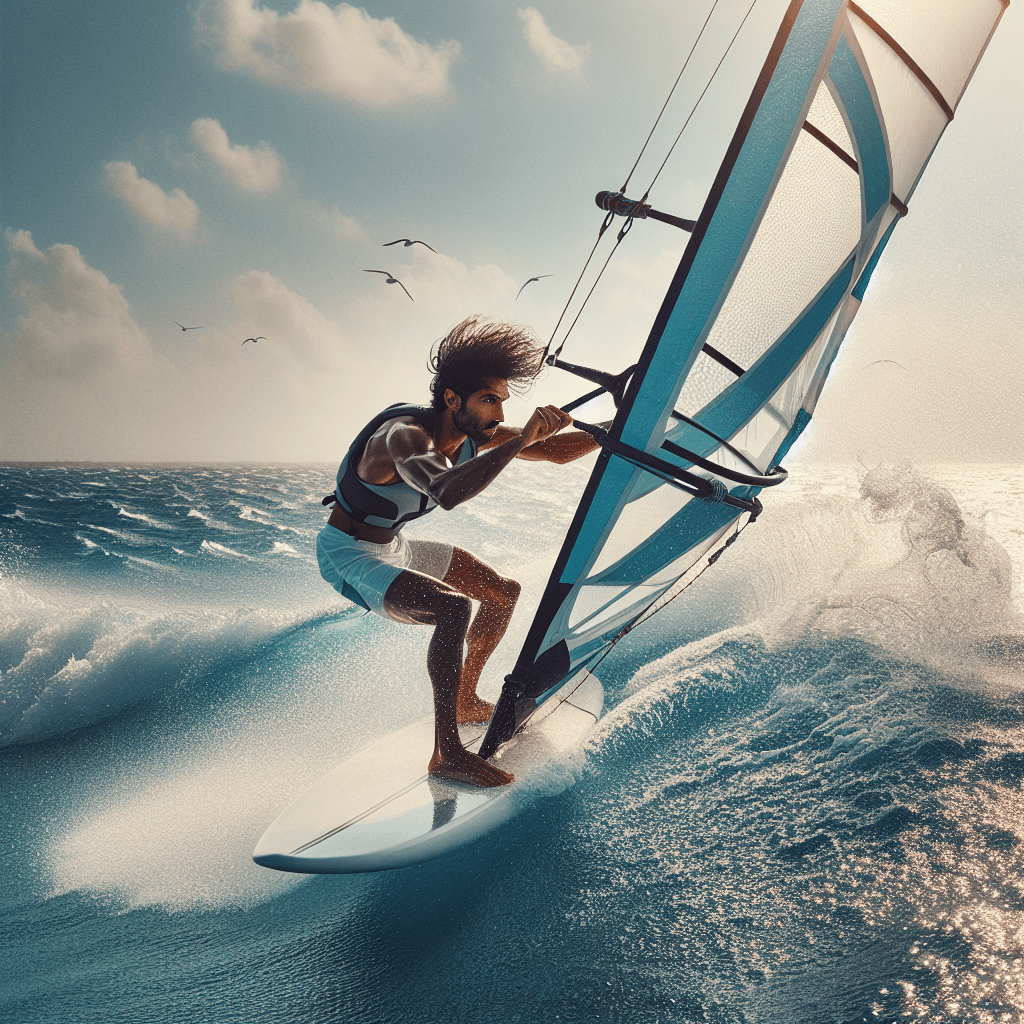 windsurfing