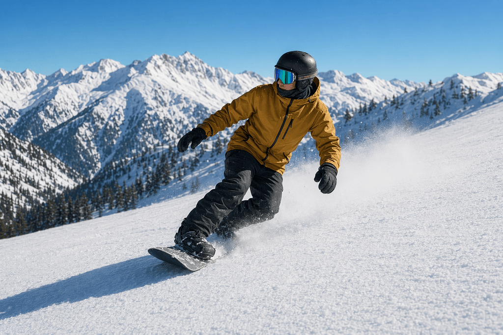 snowboarding