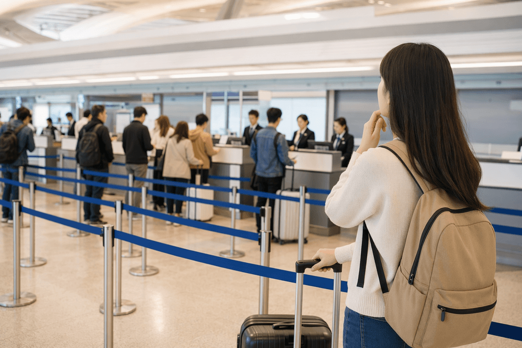 check-in counter