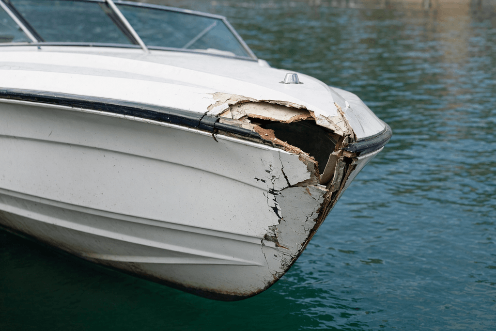 damaged