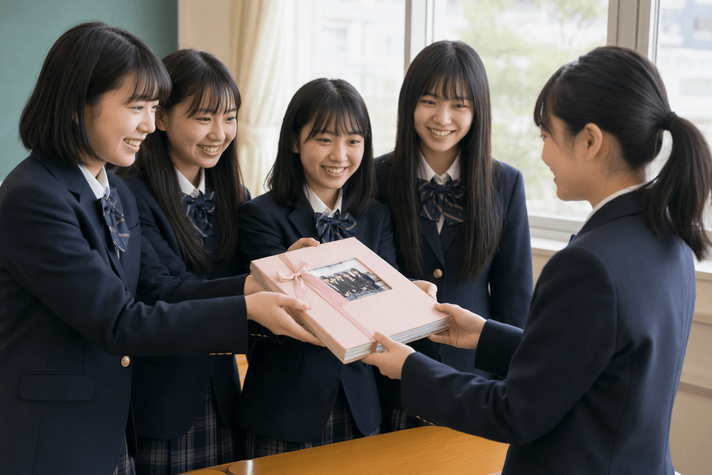 贈る